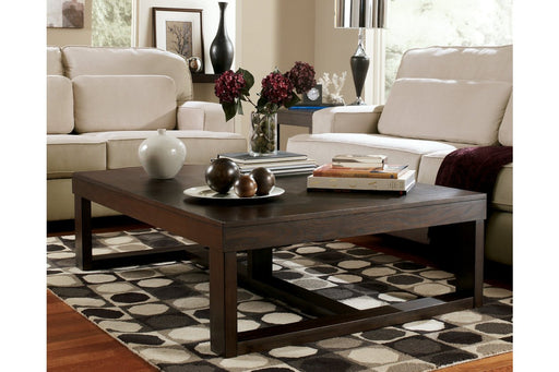 Watson Dark Brown Coffee Table - T481-1 - Lara Furniture