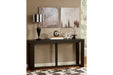 Watson Dark Brown Sofa/Console Table - T481-4 - Lara Furniture