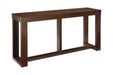 Watson Dark Brown Sofa/Console Table - T481-4 - Lara Furniture