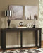 Watson Dark Brown Sofa/Console Table - T481-4 - Lara Furniture