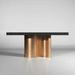 Wave Dining Table Dark Grey - i36258 - Lara Furniture