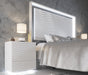 Wave Nightstand White Set - Lara Furniture