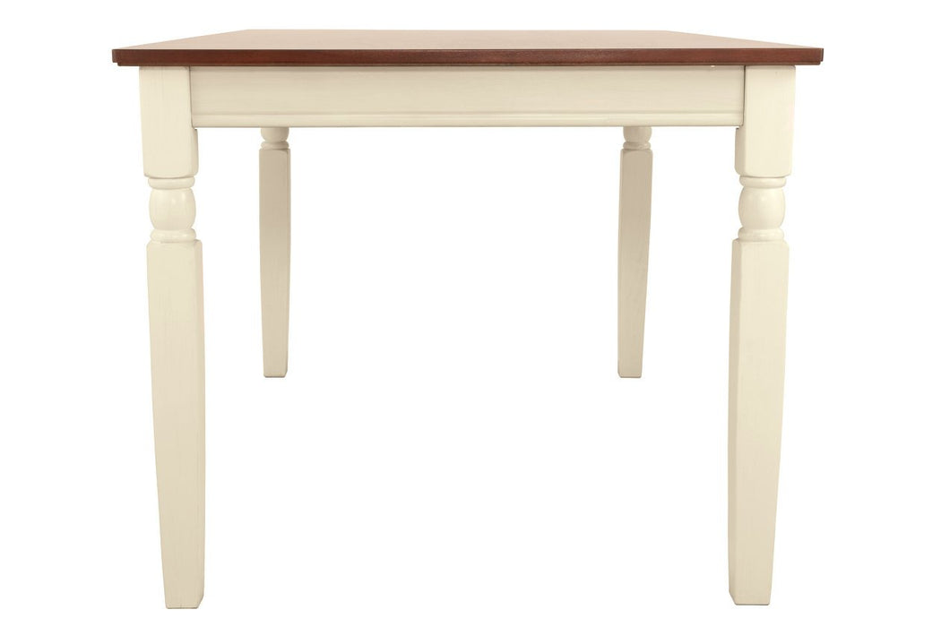 Whitesburg Brown/Cottage White Dining Table - D583-25 - Lara Furniture