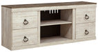 Willowton 60" TV Stand - EW0267-268 - Lara Furniture