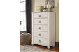 Willowton Two-tone Chest of Drawers - B267-46 - Lara Furniture