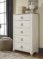 Willowton Two-tone Chest of Drawers - B267-46 - Lara Furniture