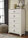 Willowton Two-tone Chest of Drawers - B267-46 - Lara Furniture