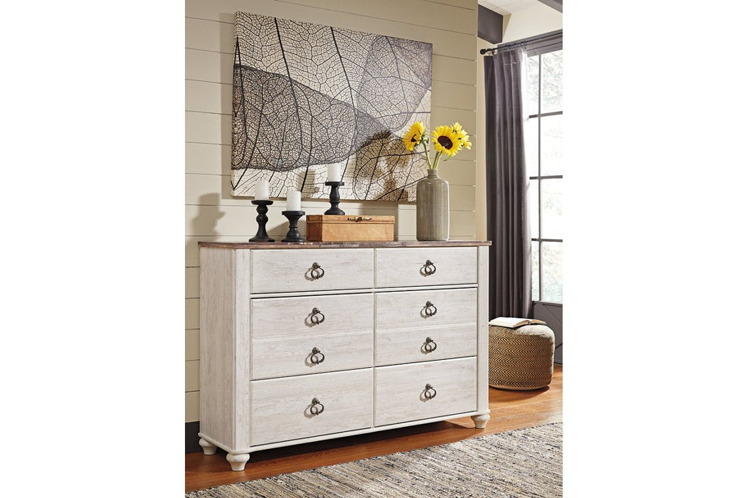 Willowton Two-tone Dresser - B267-31 - Lara Furniture