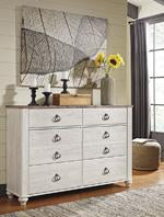 Willowton Two-tone Dresser - B267-31 - Lara Furniture