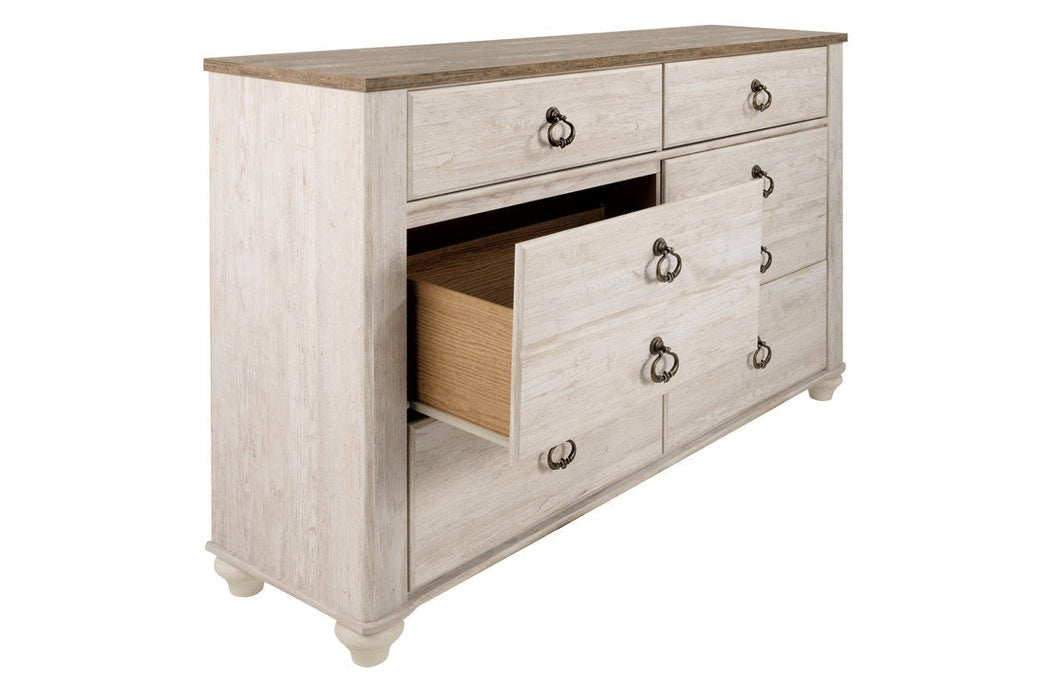 Willowton Two-tone Dresser - B267-31 - Lara Furniture