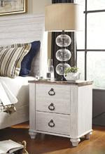 Willowton Two-tone Nightstand - B267-92 - Lara Furniture