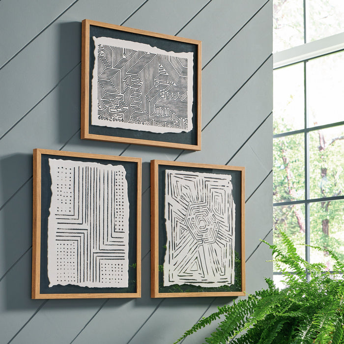 Wonderstow Wall Art (Set of 3) - A8000351 - Lara Furniture