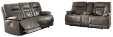 Wurstrow Smoke Power Reclining Living Room Set - Lara Furniture