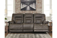 Wurstrow Smoke Power Reclining Sofa - U5460215 - Lara Furniture