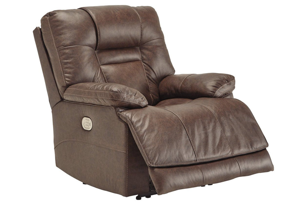 Wurstrow Umber Power Recliner - U5460313 - Lara Furniture