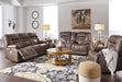 Wurstrow Umber Power Reclining Living Room Set - Lara Furniture