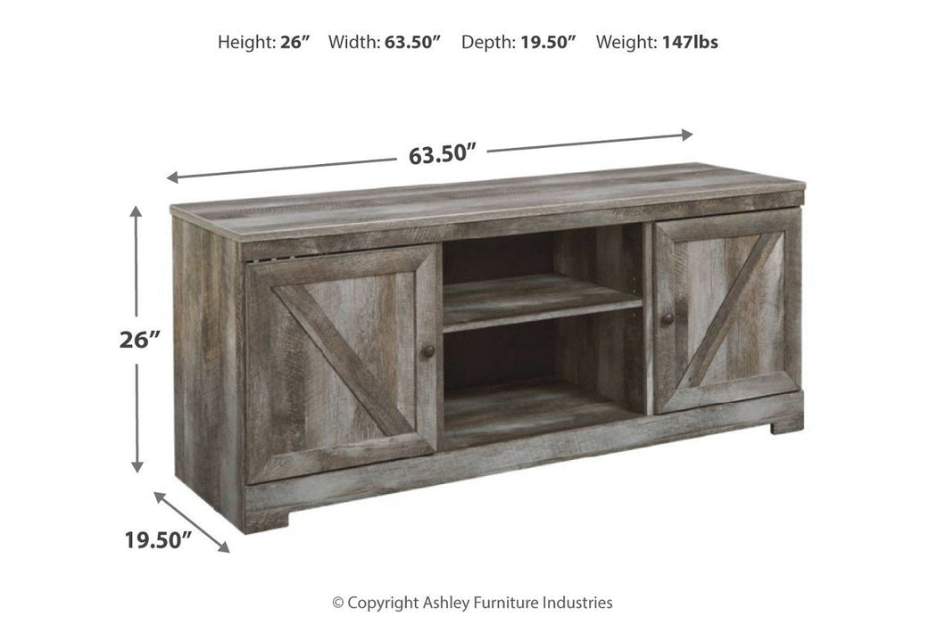 Wynnlow Gray 63" TV Stand - W440-68 - Lara Furniture