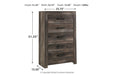 Wynnlow Gray Chest of Drawers - B440-46 - Lara Furniture