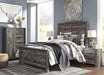 Wynnlow Gray Crossbuck Panel Bedroom Set - Lara Furniture