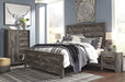 Wynnlow Gray Crossbuck Panel Bedroom Set - Lara Furniture