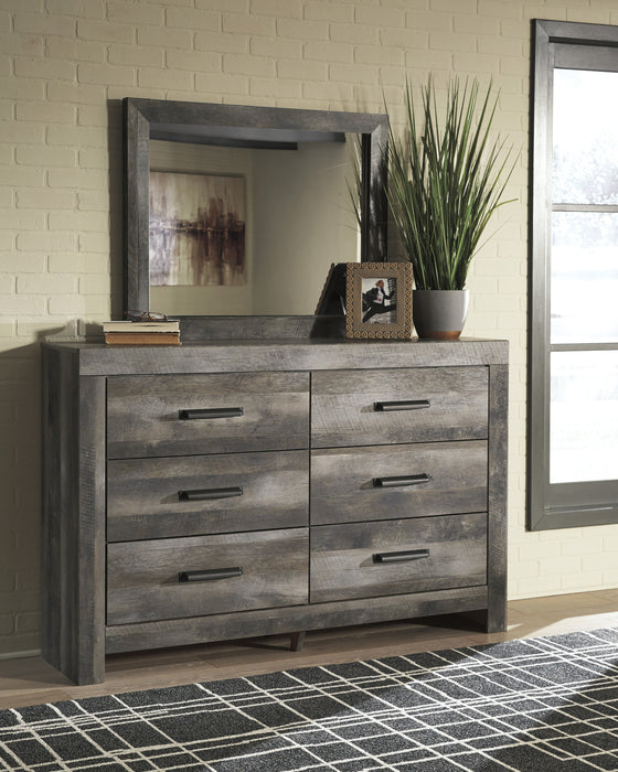 Wynnlow Gray Crossbuck Panel Bedroom Set - Lara Furniture