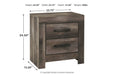 Wynnlow Gray Nightstand - B440-92 - Lara Furniture