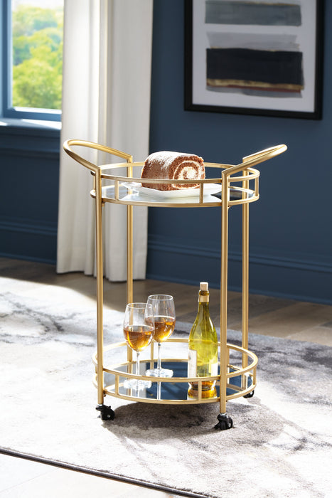 Wynora Bar Cart - A4000099 - Lara Furniture