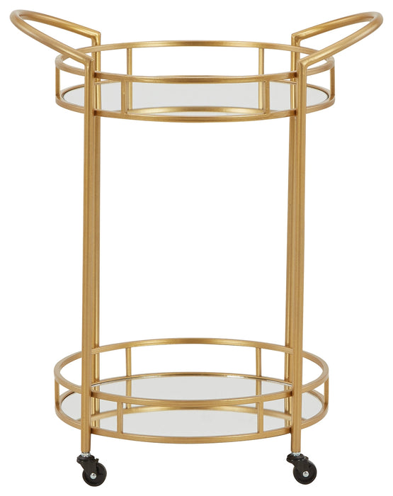 Wynora Bar Cart - A4000099 - Lara Furniture