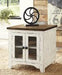 Wystfield White/Brown End Table - T459-3 - Lara Furniture