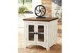 Wystfield White/Brown End Table - T459-3 - Lara Furniture