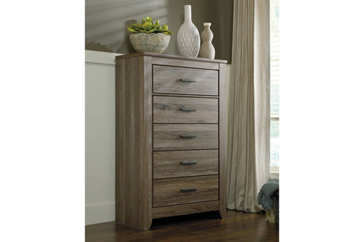 Zelen Warm Gray Chest of Drawers - B248-46 - Lara Furniture