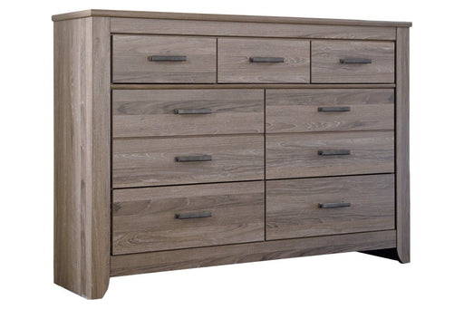 Zelen Warm Gray Dresser - B248-31 - Lara Furniture