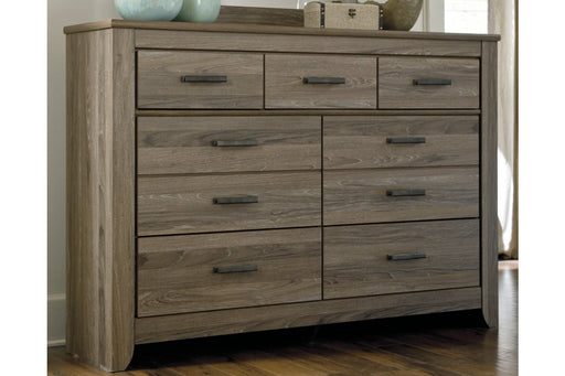 Zelen Warm Gray Dresser - B248-31 - Lara Furniture