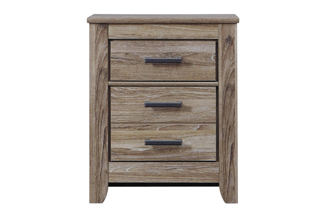 Zelen Warm Gray Nightstand - B248-92 - Lara Furniture