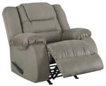 McCade Cobblestone Recliner - Lara Furniture