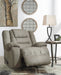 McCade Cobblestone Reclining Living Room Set - Lara Furniture