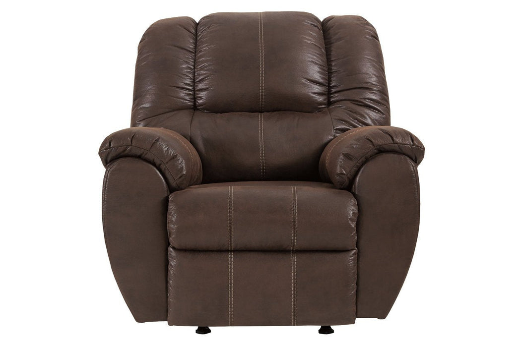 McGann Walnut Recliner - Lara Furniture