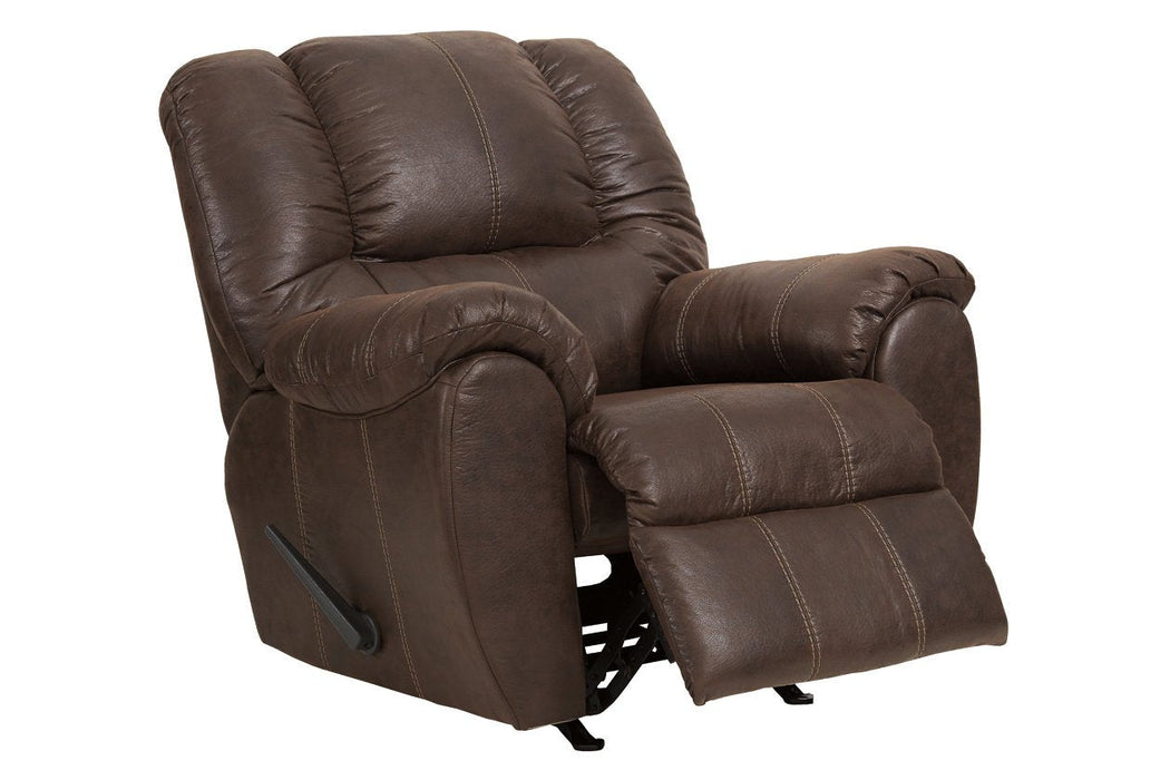 McGann Walnut Recliner - Lara Furniture