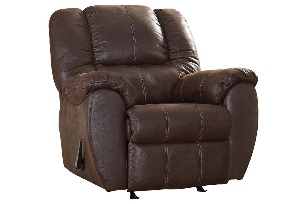 McGann Walnut Recliner - Lara Furniture