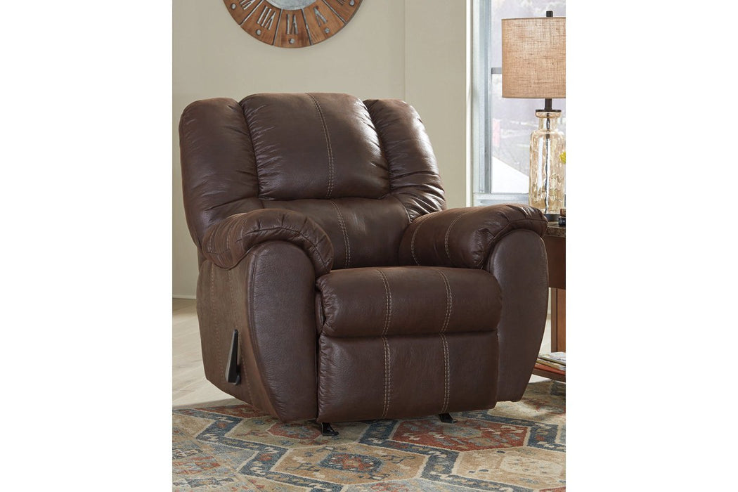 McGann Walnut Recliner - Lara Furniture