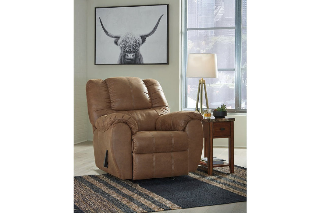 McGann Saddle Recliner - Lara Furniture