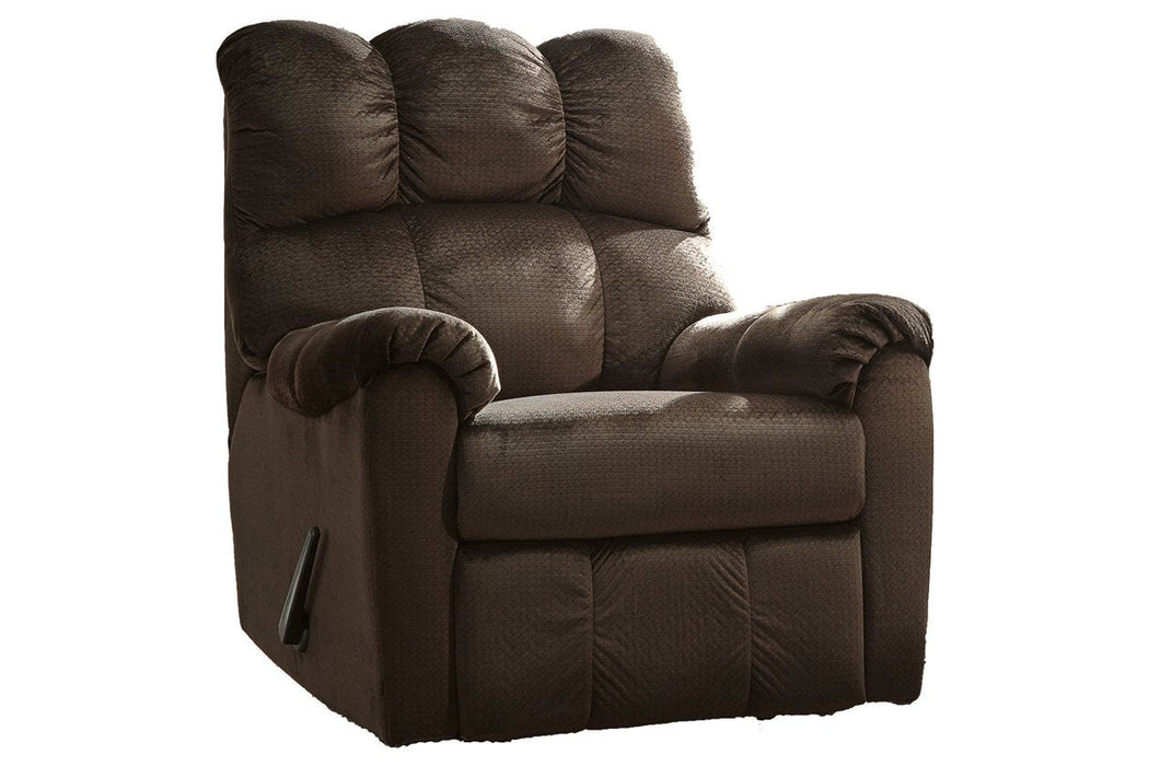 Foxfield Chocolate Recliner - Lara Furniture