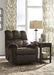 Foxfield Chocolate Recliner - Lara Furniture