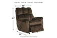 Foxfield Chocolate Recliner - Lara Furniture