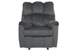 Foxfield Charcoal Recliner - Lara Furniture