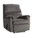 Nerviano Gray Recliner - Lara Furniture