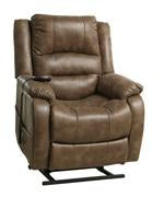 Yandel Saddle Power Lift Recliner - Lara Furniture