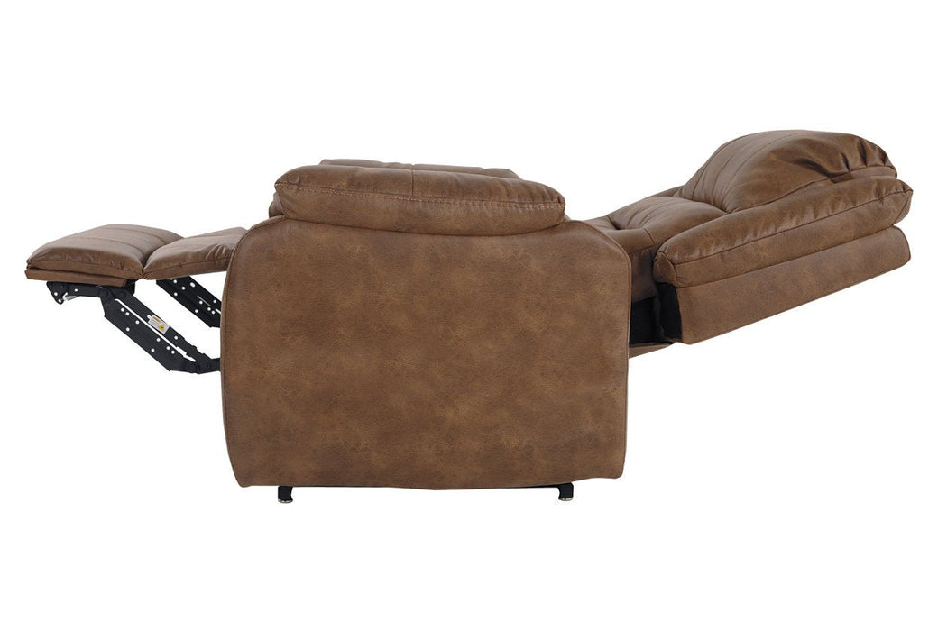 Yandel Saddle Power Lift Recliner - Lara Furniture