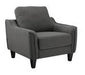Jarreau Gray Chair - Lara Furniture