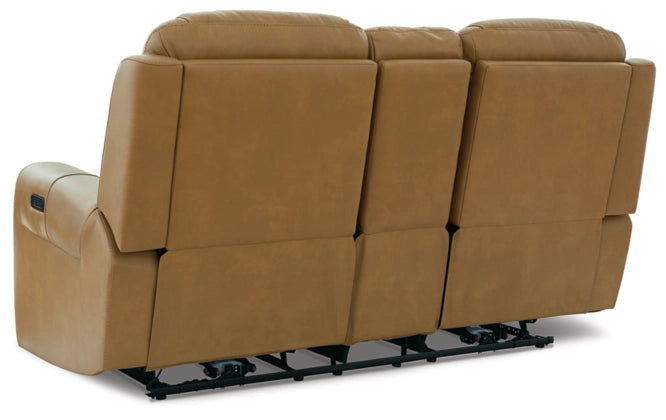 Card Player Power Reclining Loveseat